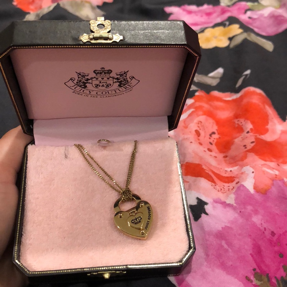 Juicy Couture Lock Necklace